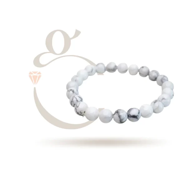 Natural Howlite Bracelet